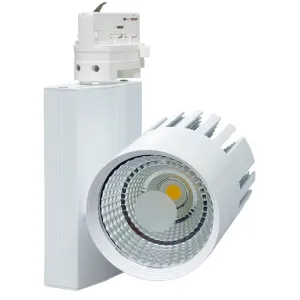 Ecolite Biely lištový LED reflektor 20W 3F TR-TL-20W/BI