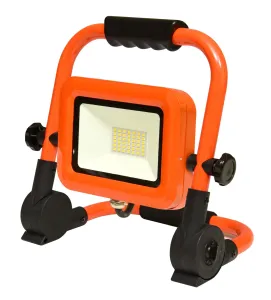Ecolite Prenosný LED reflektor 30W s káblom RMLED-30W/ORA