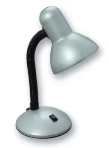 Stolná lampička Ecolite L077-STR strieborná (Stolná lampička Ecolite L077-STR strieborná)
