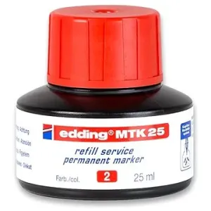 EDDING MTK25 permanentný atrament, červený