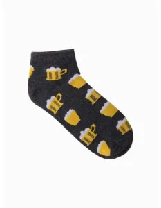 Pánske ponožky U311 tmavo šedé