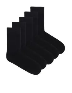 Pánske ponožky U456 čierne 5-pack