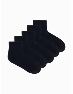 Pánske ponožky U459 black 5-pack