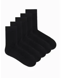 Pánske ponožky U460 čierne 5-pack