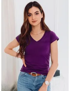 Dámske hladké tričko KATY fialové
