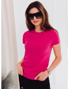 Dámske jednofarebné tričko PEONY ružové