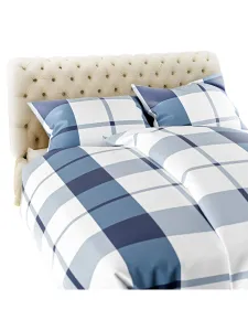 Edoti Checked flannel bedding A774 #5271818