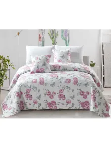 Edoti Quilted bedspread with roses Calmia A536 #6194154