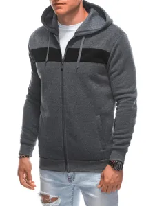 Edoti Men's zip-up sweatshirt