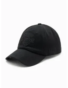 Pánska čiapka H116 čierna/čierna