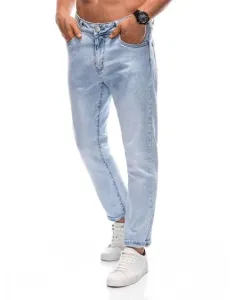 Pánske džínsy P1404 modré