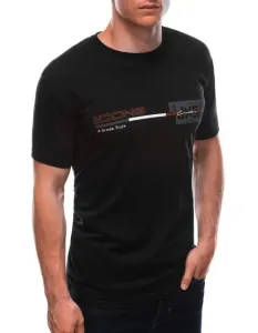 Pánske tričko S1715 čierne