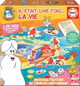 Spoločenská hra Hello Maestro La Vie-Le Jeu Educa pre 2-6 hráčov po francúzsky od 6 rokov
