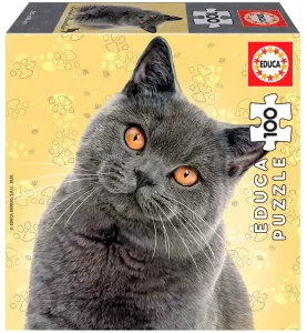 Puzzle Mini Box British Shorthair Educa 100 dielov od 6 rokov