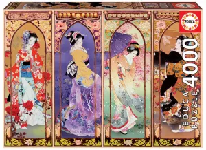 Puzzle Japanese Collage Educa 4000 dielov od 11 rokov