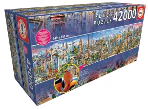 Educa puzzle Around the world 42000 dielov 17570