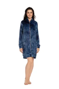 Effetto Woman's Housecoat 3121 Navy Blue