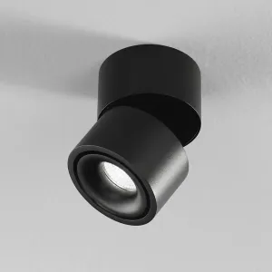 Egger Clippo S LED stropné bodové svetlo, čierne