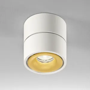 Egger Clippo stropné LED, bielo-zlaté, 3 000 K