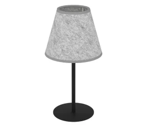 Eglo Eglo 43986 - Stolná lampa ALSAGER 1xE27/40W/230V šedá