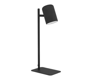Eglo Eglo 98855 - LED Stolná lampa CEPPINO 1xGU10/4,5W/230V čierna