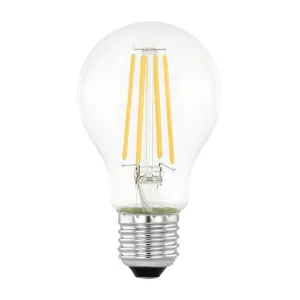 LED žiarovka E27 6W filament so snímačom deň/noc