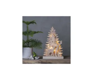 Eglo Eglo 410416 - LED Vianočná dekorácia FAUNA 10xLED/0,03W/2xAA