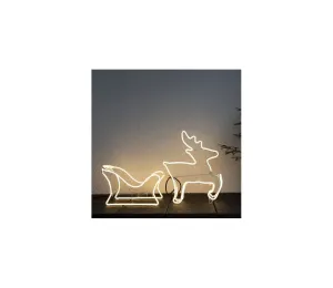 Eglo Eglo 411155 -LED Vonkajšia vianočná dekorácia SILHOUETTE 720xLED/0,198W/3/230V IP44