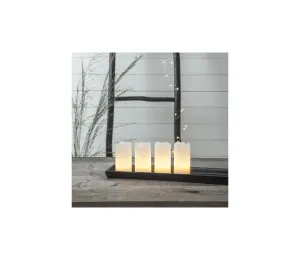 Eglo Eglo 410075 - SADA 4x LED Vianočná dekorácia ADVENT 2xLED/0,18W/2xCR2032 + DO