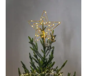 Eglo Eglo 411274 - LED Vonkajšia vianočná dekorácia TOPSY 30xLED/0,06W/3xAA IP44
