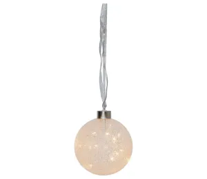 Eglo Eglo 411338 - LED Vianočná dekorácia GLOW SNOW 15xLED/0,064W/4,5/230V pr. 10 cm