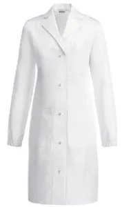 EGOCHEF Dámsky zdravotnícky plášť s gumičkou EGOchef AMY - biely S