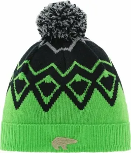 Eisbär Ziggy OS Pompon Beanie Light Green/Black/Grey UNI Lyžiarska čiapka