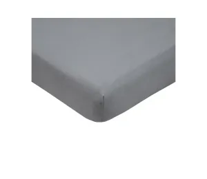 EKO EKO - Nepremokavé prestieradlo s gumičkou JERSEY 120x60 cm šedá