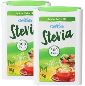 El Compra Steviola - Stévia tablety v dávkovači 300 tbl. Obsah: 600 tbl