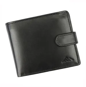 Čierna kožená peňaženka EL FORREST