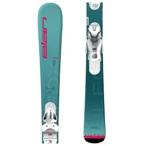 Elan LIL FOX JRS+EL 7.5 Zjazdové lyže, tyrkysová, veľkosť #425818