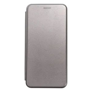 Puzdro Elegance Book iPhone 13 - šedé