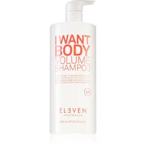 Eleven Australia I Want Body Volume Shampoo posilujúci šampón pre jemné vlasy bez objemu 960 ml