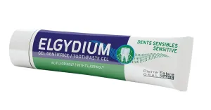 ELGYDIUM Gélová zubná pasta s fluorinolem Sensitive 75 ml