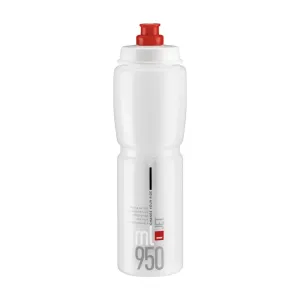 ELITE Cyklistická fľaša na vodu - JET 950 - transparentná