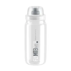 ELITE Cyklistická fľaša na vodu - FLY MTB 550 ml - transparentná #9572222