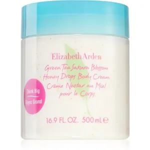 Elizabeth Arden Green Tea Sakura Blossom zjemňujúci telový krém s parfumáciou pre ženy 500 ml