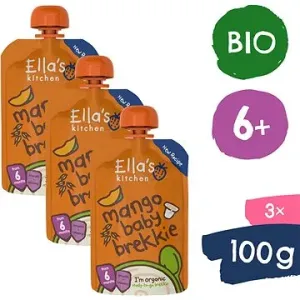 Ella's Kitchen BIO Raňajky mango a jogurt (3× 100 g)