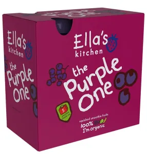 ELLA'S KITCHEN Purple one ovocné pyré s čiernymi ríbezľami BIO 90 g x 5 kusov
