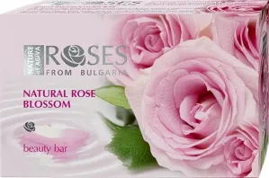 ELLEMARE Tuhé mydlo na ruky Roses ružové ( Beauty Bar) 75 g