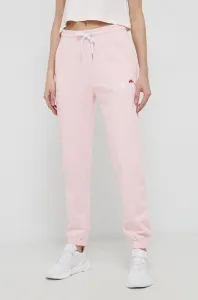 Nohavice Ellesse SGK13459-011, dámske, ružová farba, jednofarebné