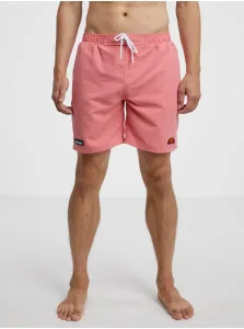 Plavkové šortky Ellesse SHR18032-PINK, pánske, ružová farba, jednofarebné
