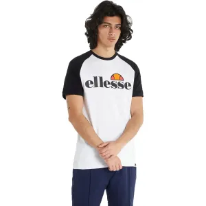 ELLESSE CORP TEE Pánske tričko, biela, veľkosť #8297403