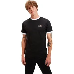 ELLESSE MEDUNO Pánske tričko, čierna, veľkosť #9616254